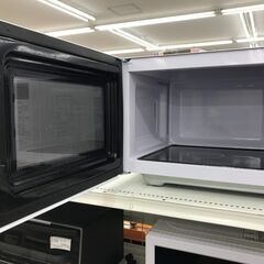 ★リユースのサカイ春日部店★KJ11728 アイリスオーヤマ 電子レンジ IMP-F2202-W  23年製 動作確認／クリーニング済みの画像