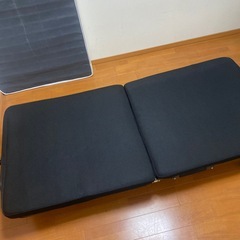 折りたたみベッド　シングルサイズの画像