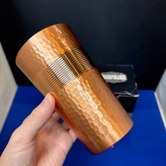 純銅　素銅仕上げ　タンブラーの画像
