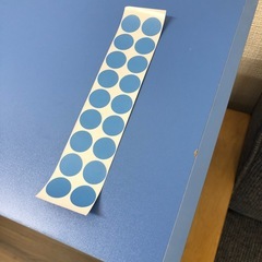 【撮影サンプル品】3段カラーボックス　青　薄ブルーの画像
