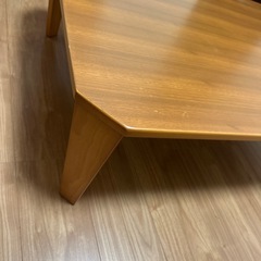ニトリ　ローテーブル　折りたたみ　ちゃぶ台　来客用にも　の画像