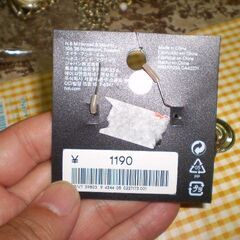 H＆M　ピアス　未使用の画像