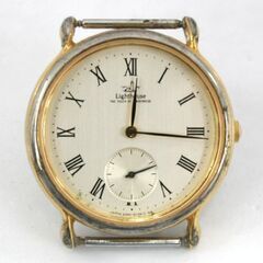 動作品 CITIZEN Lighthouse クオーツ式腕時計 6045-G03855 ヘッドのみ スモセコ 25年9月電池交換 札幌市 清田区 平岡の画像