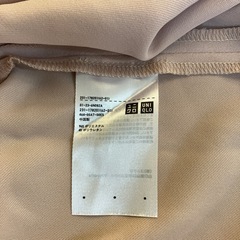 K509-139  UNIQLO ノースリーブ くすみピンク レディース Lサイズ  汚れ有りの画像