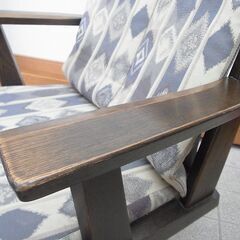 飛騨家具 ibata/イバタ　肘付回転椅子　２脚　木製　高級家具の画像