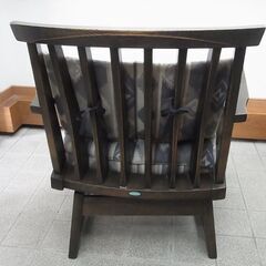 飛騨家具 ibata/イバタ　肘付回転椅子　２脚　木製　高級家具の画像