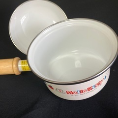 ハローキティ ホーロー 片手鍋 16cm HELLO KITTYの画像