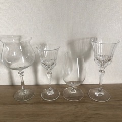 残りわずか🍷奇形で高級感のあるグラス🥂の画像