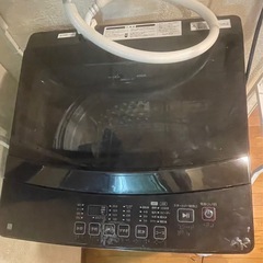 6kg ブラック 縦型洗濯機 本体の画像