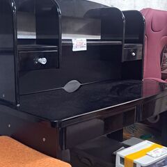 【リサイクルショップどりーむ天保山店】No.3569　机　写真参照🎵　ブラック　オススメ商品🎵の画像