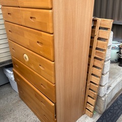 衣装棚　中古品の画像