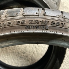 215/35ZR19 215/35R19 2本 アクセレラ 引っ張りタイヤ ノアヴォクシープリウスなどに 2024年製の画像