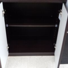★リユースのサカイ高崎店★TJ12794  食器棚 ブラウン H180×D39.5×W58 クリーニング済みの画像