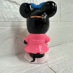 ディズニー ミニーマウス 三菱銀行 ソフビ 貯金箱 WALT DISNEY PRODUCTIONS レトロ 現状品 札幌市 白石店 の画像