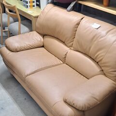 【リサイクルショップどりーむ天保山店】No.3941　ソファ　2人掛けソファ　写真参照🎵　お手頃価格🎵の画像
