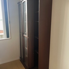【本棚】可動式本棚3列本棚　本棚移動式の画像
