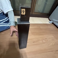 美品　長方形テローテーブルの画像