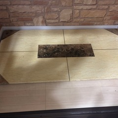 美品　長方形テローテーブルの画像