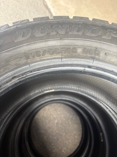 215/55R16 スタッドレス4本セット