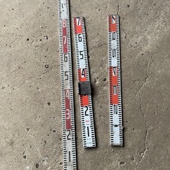 今日.明日午前のみ出品です.スタッフ 測量の画像