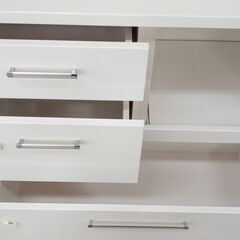 ★リユースのサカイ高崎店★TJ12800  レンジボード 白 H180.3×D42.3×W88.5 クリーニング済みの画像
