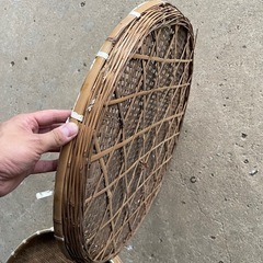 竹ざるの画像