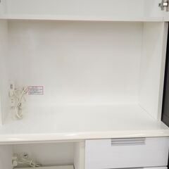 ★リユースのサカイ高崎店★TJ12801 ニトリ レンジボード 白 H201×D42×W80 クリーニング済みの画像