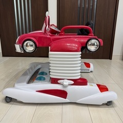 BabyGo! 3way ジャンプ＆ゴー 車形状 歩行器
の画像