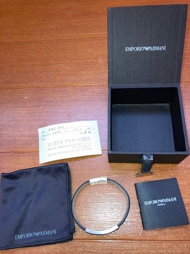 エンポリオ　アルマーニ　ブレスレット