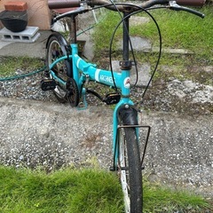 折りたたみ自転車の画像