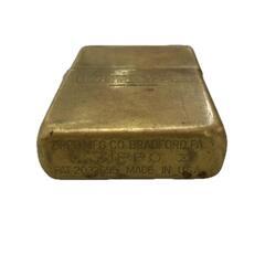 170590 現状品 ZIPPO ジッポ  POWERED by HONDA ホンダ 1995年 ★動作品★ ゴールド [1000023022705]の画像
