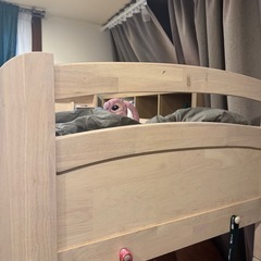 差し上げます2段ベッドの画像