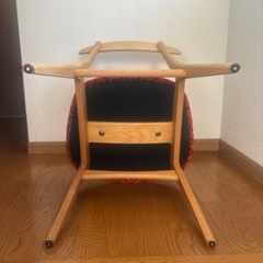 enstol 国産無垢材チェア　ミナペルホネン生地 　の画像