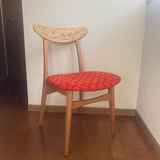 enstol 国産無垢材チェア ミナペルホネン生地 -東京23区配達無料