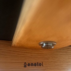 enstol 国産無垢材チェア　ミナペルホネン生地 　の画像