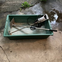 土間　ガーディニング　　左官道具一式の画像