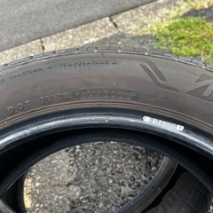 225/50R18 アレンザ　タイヤ4本　8部山の画像