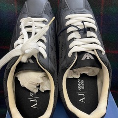 EMPORIO ARMANI（エンポリオアルマーニ）スニーカーブラックの画像