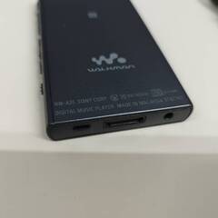 【良品】SONY ウォークマン NW-A35/16GB/チャコールブラック の画像