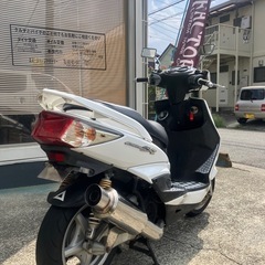 シグナスX 2型SE44J JMCAマフラー⭐︎シート張替⭐︎ベルト交換⭐︎オイル交換の画像