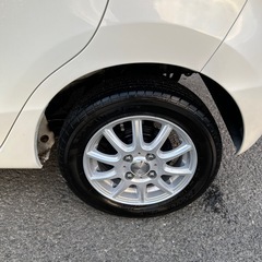 即乗れます！ホンダライフのパールホワイト！内外仕上げ済み！各所整備済みで調子バッチリ！バリ山夏タイヤ付き！車検8年3月まで！別途車検2年付き可能！総額16万円の画像