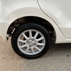 即乗れます！ホンダライフのパールホワイト！内外仕上げ済み！各所整備済みで調子バッチリ！バリ山夏タイヤ付き！車検8年3月まで！別途車検2年付き可能！総額16万円の画像