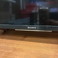 壁掛けテレビ台付き！SONYテレビ【美品】の画像