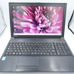 バッテリー◎ 15.6 東芝 ノートPC DynaBook Satellite  Core i5-4210M windows10 pro 8GB SSD128GB  オフィス (B785)の画像