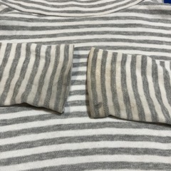 【UNIQLO】ボーダータートルネック【120】の画像