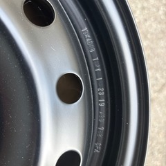 スチールホイール4本セットの画像