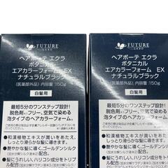 SG00001 ヘアボーテ エクラ ボタニカル エアカラーフォーム EX ナチュラルブラック　150g 2点まとめ売り [1000027783077]の画像