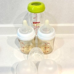 Pigeon 哺乳瓶 3本セット 160ml 200mlの画像