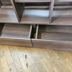 リサイクルショップどりーむ鹿大前店　No.2703　オープンラック　本棚　ブラウン　おススメ商品です🎵の画像