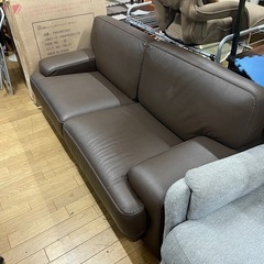 Maruni 3Pレザーソファ ブラウン 中古 
の画像